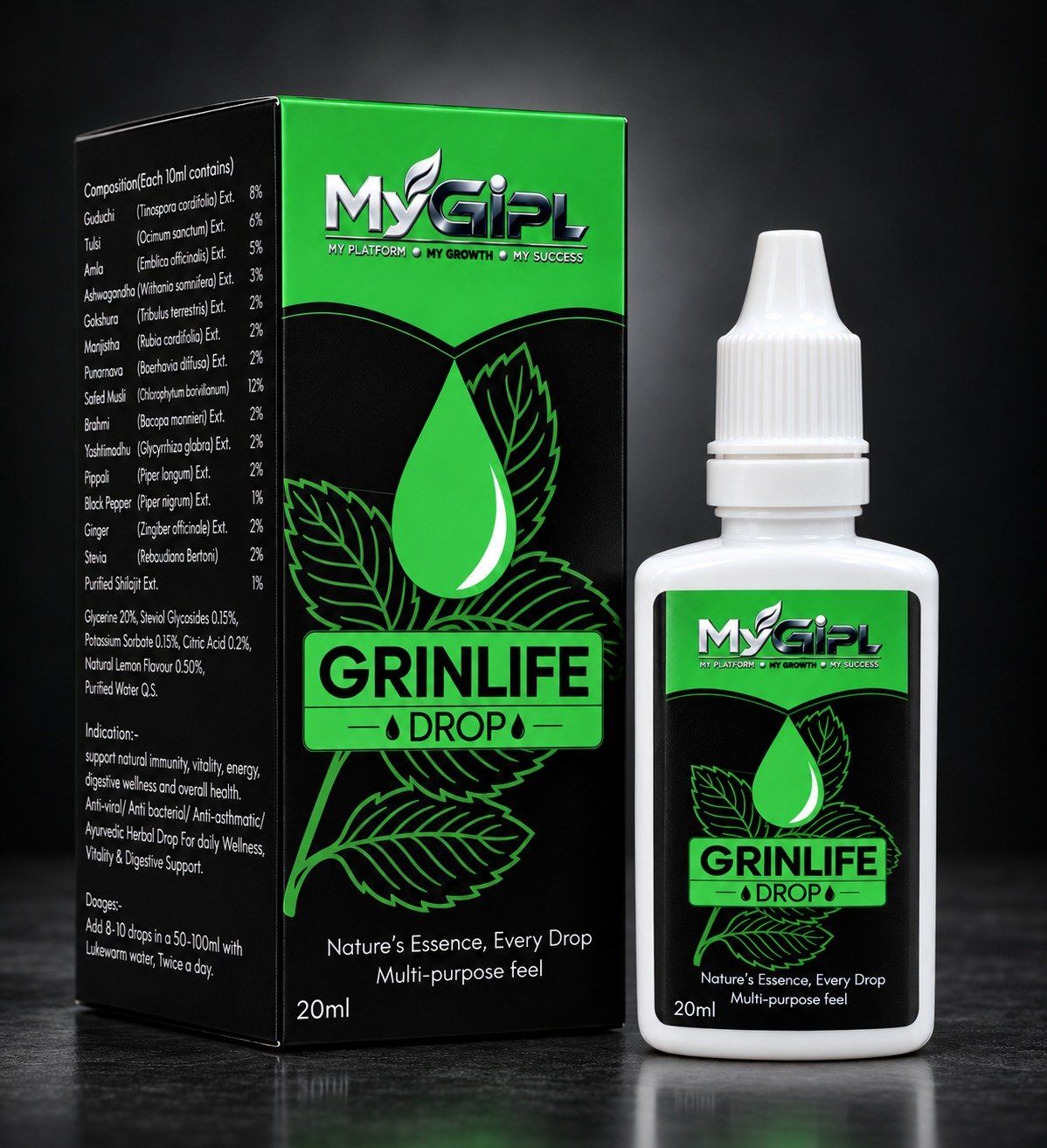 GrinLife Drop